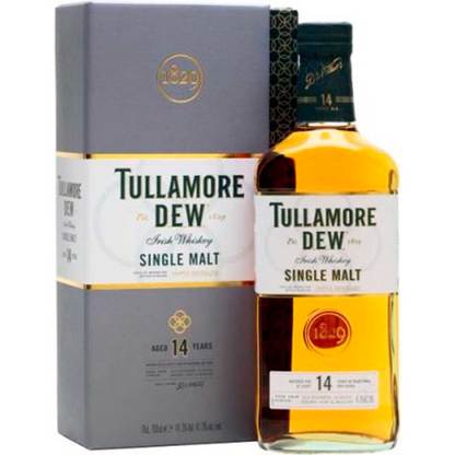 Виски односолодовый Tullamore Dew 14 yo Single Malt 0,7 л 41,30% Односолодовый виски в RUMKA. Тел: 067 173 0358. Доставка, гарантия, лучшие цены!