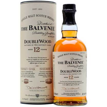 Виски односолодовый Balvenie 12 yo Doublewood 0,7 л 40% Виски в RUMKA. Тел: 067 173 0358. Доставка, гарантия, лучшие цены!