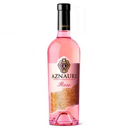 Вино Азнаурі рожеве напівсолодке 1,5 л 9-13% Вина та ігристі на RUMKA. Тел: 067 173 0358. Доставка, гарантія, кращі ціни!