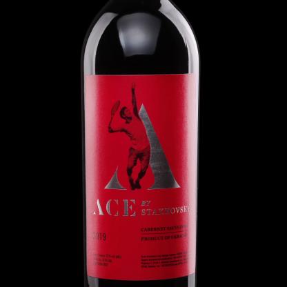 Вино Каберне ACE by Stakhovsky червоне сортове 0,75 л 13,4% Тихе вино на RUMKA. Тел: 067 173 0358. Доставка, гарантія, кращі ціни!
