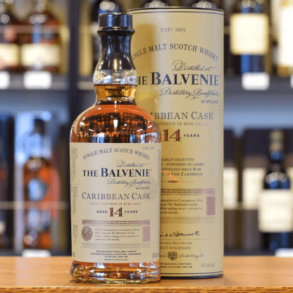 Виски односолодовый Balvenie Caribbean Cask 14 лет выдержки 0,7 л 43% Крепкие напитки в RUMKA. Тел: 067 173 0358. Доставка, гарантия, лучшие цены!