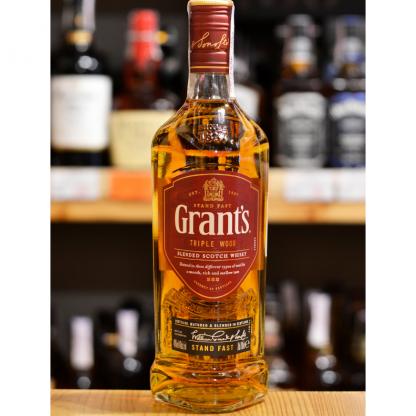 Виски бленд Grants Triple wood 1л 40% Крепкие напитки в RUMKA. Тел: 067 173 0358. Доставка, гарантия, лучшие цены!