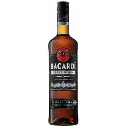 Ром Bacardi Carta Negra 4 года выдержки 0,7л 40% Крепкие напитки в RUMKA. Тел: 067 173 0358. Доставка, гарантия, лучшие цены!