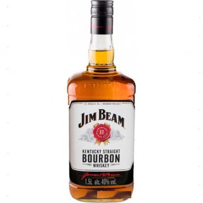 Виски Jim Beam White 4 года выдержки 1,5 л 40% Бурбон в RUMKA. Тел: 067 173 0358. Доставка, гарантия, лучшие цены!