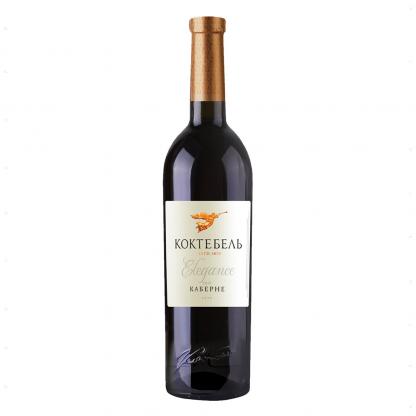 Вино Коктебель Каберне сухе червоне 0,75 л 10-13% Тихе вино на RUMKA. Тел: 067 173 0358. Доставка, гарантія, кращі ціни!