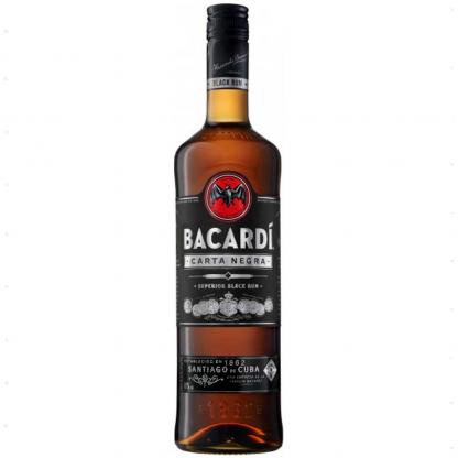 Ром Bacardi Carta Negra 4 роки витримки 0,5л 40% Міцні напої на RUMKA. Тел: 067 173 0358. Доставка, гарантія, кращі ціни!