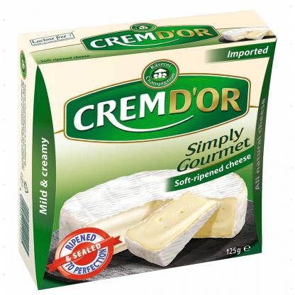 Сир Simply Gourmet Cremdor (Kaserei) 60%, 125 г Сири на RUMKA. Тел: 067 173 0358. Доставка, гарантія, кращі ціни!