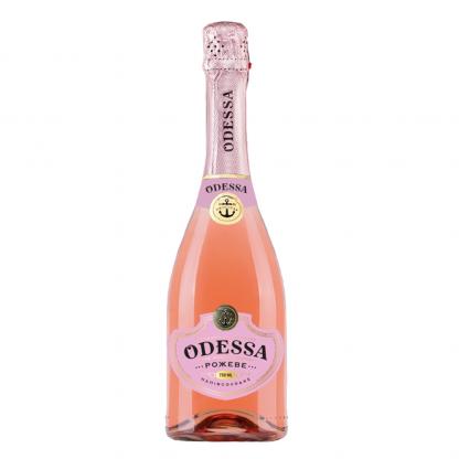 Вино ігристе Odessa рожеве напівсолодке 0,75л 10,5-12,5% Вина та ігристі на RUMKA. Тел: 067 173 0358. Доставка, гарантія, кращі ціни!