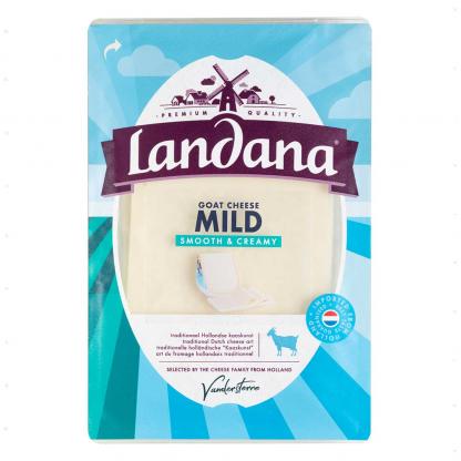 Сыр Landana goat cheese Mild slices, 120 г Сири на RUMKA. Тел: 067 173 0358. Доставка, гарантія, кращі ціни!