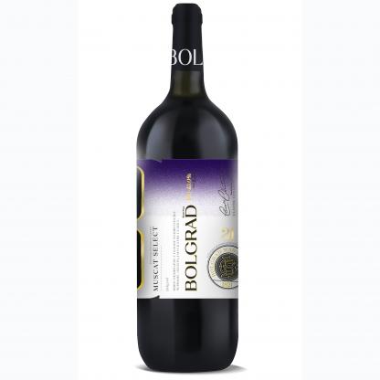 Вино Bolgrad Muscat Select красное полусладкое 1,5л 9-13% Вина и игристые в RUMKA. Тел: 067 173 0358. Доставка, гарантия, лучшие цены!