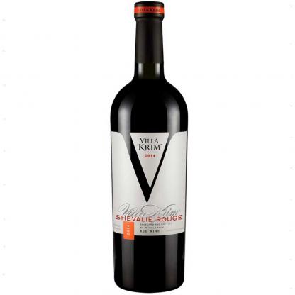 Вино Villa Krim Shevalie Rouge красное полусладкое 0,75л 10-13% Вина и игристые в RUMKA. Тел: 067 173 0358. Доставка, гарантия, лучшие цены!