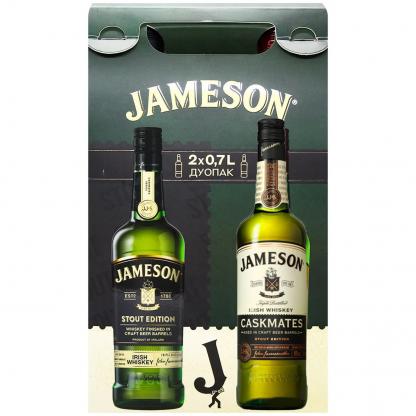 Виски Jameson Дуопак 0,7 + Caskmates Stout 0,7л 40% Крепкие напитки в RUMKA. Тел: 067 173 0358. Доставка, гарантия, лучшие цены!