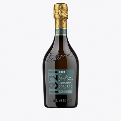 Шампанское Bolgrad 1821 Vintage Bolgrad Брют 0,75л 10-13,5% Шампанское брют в RUMKA. Тел: 067 173 0358. Доставка, гарантия, лучшие цены!