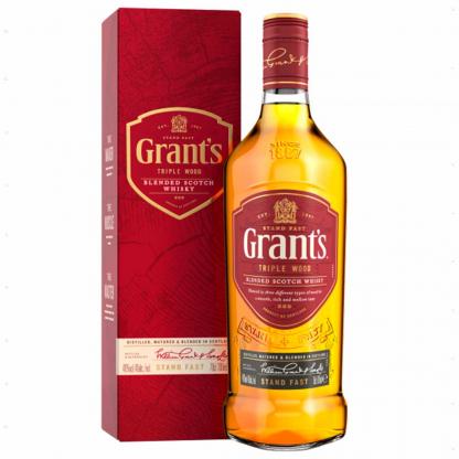 Виски бленд Grants Triplewood 0,7л 40% в коробке Бленд (Blended) в RUMKA. Тел: 067 173 0358. Доставка, гарантия, лучшие цены!