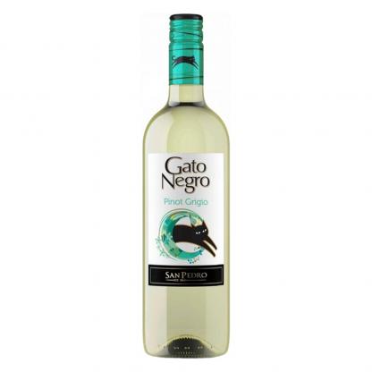 Вино Gato Negro Pinot Grigio біле сухе 0,75л 12,5% Вина та ігристі на RUMKA. Тел: 067 173 0358. Доставка, гарантія, кращі ціни!