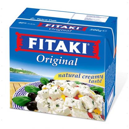 Сир Fitaki Original (Kaserei) 40%, 500 г Продукти харчування на RUMKA. Тел: 067 173 0358. Доставка, гарантія, кращі ціни!