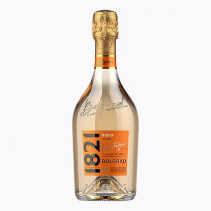 Шампанское Bolgrad 1821 Doux Vintage Bolgrad сладкое 0,75л 10,5-12,5% Шампанське солодке на RUMKA. Тел: 067 173 0358. Доставка, гарантія, кращі ціни!