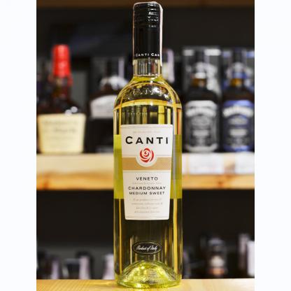 Вино Canti Chardonnay Veneto Medium Sweet белое полусладкое 0,75 л 11.5% Тихое вино в RUMKA. Тел: 067 173 0358. Доставка, гарантия, лучшие цены!