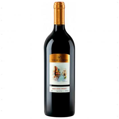 Вино Solo Corso Rosso VDT червоне напівсолодке 1,5 л 11% Вина та ігристі на RUMKA. Тел: 067 173 0358. Доставка, гарантія, кращі ціни!