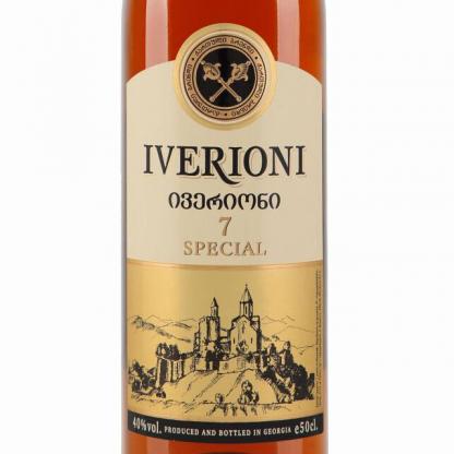 Бренди напиток Iverioni 7 звезд Special 0,5л 40% Коньяк выдержка 7 лет в RUMKA. Тел: 067 173 0358. Доставка, гарантия, лучшие цены!