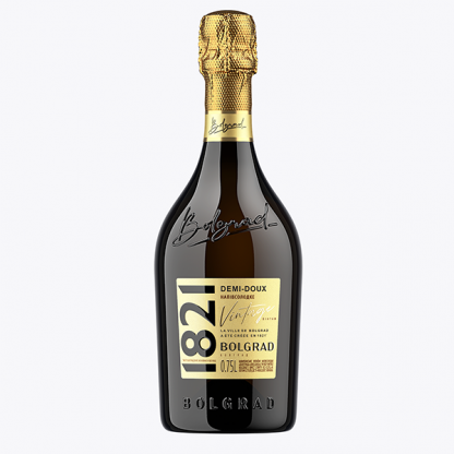 Шампанське Bolgrad 1821 Demi-Doux Vintage Bolgrad напівсолодке 0,75л 10,5-12,5% Шампанське напівсолодке на RUMKA. Тел: 067 173 0358. Доставка, гарантія, кращі ціни!