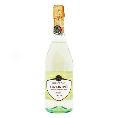 Вино игристое Poderi Alti Frizzantino Emilia Bianco Secco-Dry белое сухое 0,75л 7,5% Вина и игристые в RUMKA. Тел: 067 173 0358. Доставка, гарантия, лучшие цены!