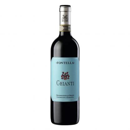 Вино Fontella Chianti червоне сухе 0,75л 12% Вина та ігристі на RUMKA. Тел: 067 173 0358. Доставка, гарантія, кращі ціни!