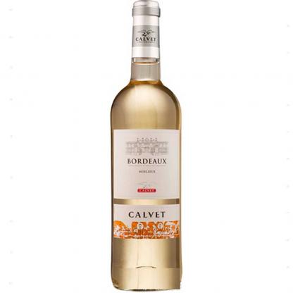 Вино Calvet Moelleux Bordeaux белое полусладкое 0,75 л 12% Вина та ігристі на RUMKA. Тел: 067 173 0358. Доставка, гарантія, кращі ціни!