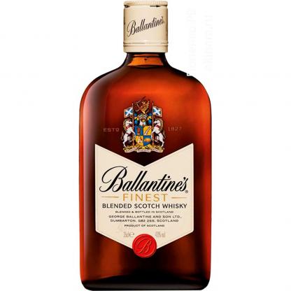 Виски Баллантайнс Файнест, Ballantine'S Finest 0,375 л 40% Крепкие напитки в RUMKA. Тел: 067 173 0358. Доставка, гарантия, лучшие цены!