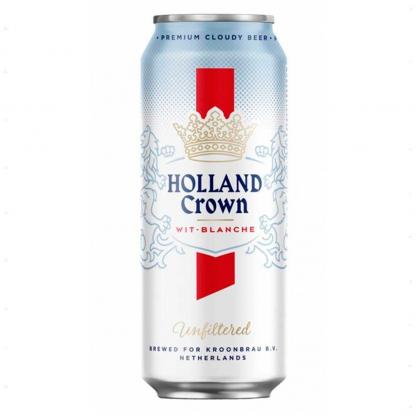 Пиво Holland Crown Wit Blanche Unfiltered светлое нефильтрованное 0,5 л 5% Пиво и сидр в RUMKA. Тел: 067 173 0358. Доставка, гарантия, лучшие цены!