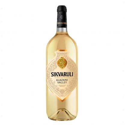 Вино Алазанська Долина Sikvaruli напівсолодке біле 1,5л 10,5-12% Вино напівсолодке на RUMKA. Тел: 067 173 0358. Доставка, гарантія, кращі ціни!