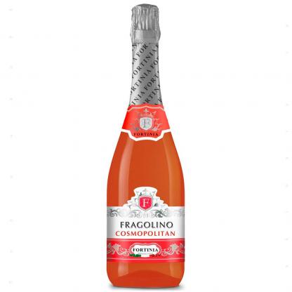 Напиток винный Фраголино полусладкое Cosmopolitan ТМ Fortinia, Fragolino Cosmopolitan 0,75 л 7% Фраголино в RUMKA. Тел: 067 173 0358. Доставка, гарантия, лучшие цены!