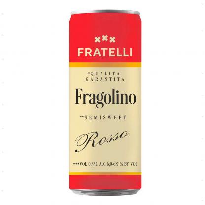 Напиток винный Fratelli Fragolino Rosso красный полусладкий 0,33л 6-6,9% Шампанское и игристое вино в RUMKA. Тел: 067 173 0358. Доставка, гарантия, лучшие цены!