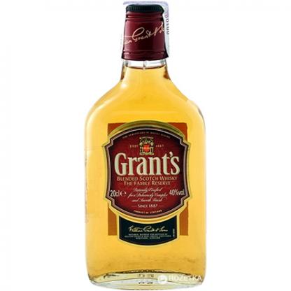 Виски бленд Grant's Family Reserve 0,2 л 40% Крепкие напитки в RUMKA. Тел: 067 173 0358. Доставка, гарантия, лучшие цены!