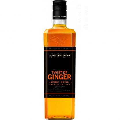 Виски Scottish Leader Twist of ginger 0,7 л 35% Крепкие напитки в RUMKA. Тел: 067 173 0358. Доставка, гарантия, лучшие цены!