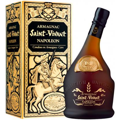 Арманьяк Saint-Vivant Napoleon 0,7 л 40% в подарунковій упаковці Міцні напої на RUMKA. Тел: 067 173 0358. Доставка, гарантія, кращі ціни!