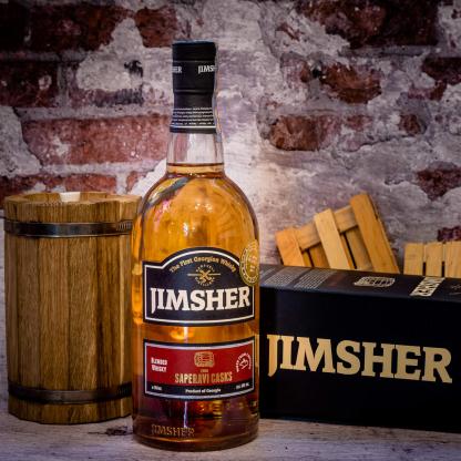 Виски Jimsher Saperavi Cask 0,7л 40% Крепкие напитки в RUMKA. Тел: 067 173 0358. Доставка, гарантия, лучшие цены!
