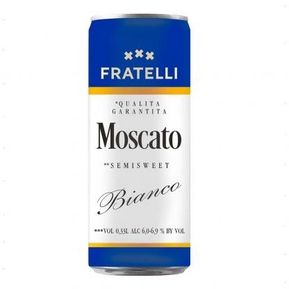 Напій винний Fratelli Moscato Bianco ігристий напівсолодкий 0,33л 10,5-12,5% Шампанське і ігристе вино на RUMKA. Тел: 067 173 0358. Доставка, гарантія, кращі ціни!