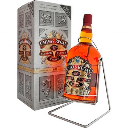 Виски Chivas Regal 12 лет выдержки в коробке 4,5 л 40% Крепкие напитки в RUMKA. Тел: 067 173 0358. Доставка, гарантия, лучшие цены!