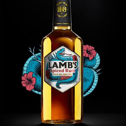 Ромовий напій Lamb's Spiced 1л 30% Міцні напої на RUMKA. Тел: 067 173 0358. Доставка, гарантія, кращі ціни!