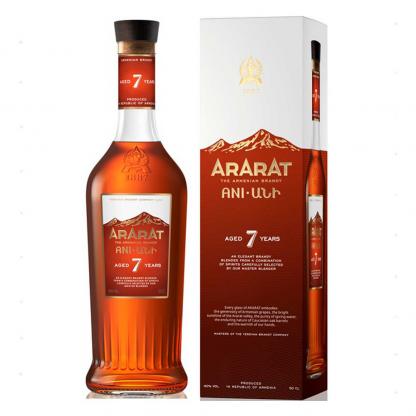 Бренді вірменське Ararat Ani 7 років витримки 0,5л 40% в коробці Міцні напої на RUMKA. Тел: 067 173 0358. Доставка, гарантія, кращі ціни!