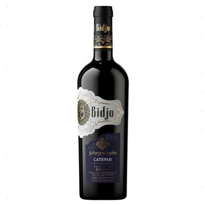 Вино Саперави сухое красное Bidjo 0,75 л 11-14% Вина и игристые в RUMKA. Тел: 067 173 0358. Доставка, гарантия, лучшие цены!