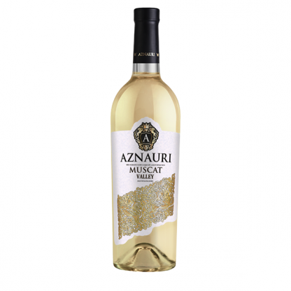 Вино Aznauri Muskat Valley біле напівсолодке 0,75л 10-13,5% Вина та ігристі на RUMKA. Тел: 067 173 0358. Доставка, гарантія, кращі ціни!