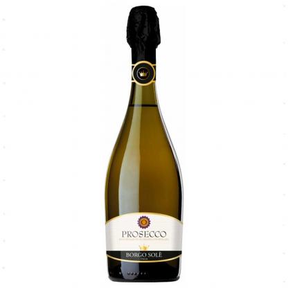 Вино игристое Borgo Sole Prosecco DOC Brut белое сухое 0,75л 11% Просекко в RUMKA. Тел: 067 173 0358. Доставка, гарантия, лучшие цены!