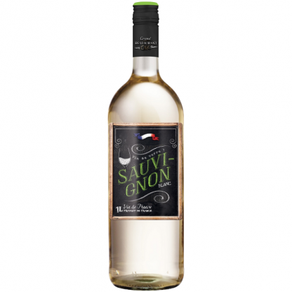 Вино Grand Restaurant Chic Sauvignon Blanc біле сухе 1л 11,5% Вина та ігристі на RUMKA. Тел: 067 173 0358. Доставка, гарантія, кращі ціни!