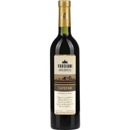 Вино Vardiani Saperavi червоне сухе 0,75л 9,5-14% Вина та ігристі на RUMKA. Тел: 067 173 0358. Доставка, гарантія, кращі ціни!