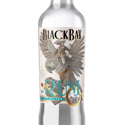 Ром італійський Black Bay Silver 0,7л 38% Міцні напої на RUMKA. Тел: 067 173 0358. Доставка, гарантія, кращі ціни!