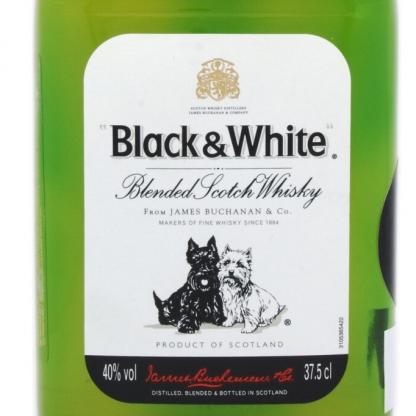 Виски Black&amp;White выдержка 6 лет 0,37 л 40% Крепкие напитки в RUMKA. Тел: 067 173 0358. Доставка, гарантия, лучшие цены!
