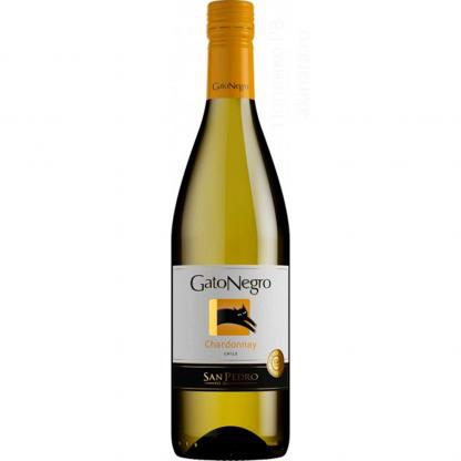 Вино Шардоне Гато Негро белое сухое Сан Педро, Gato Negro Chardonnay 0,75 л 13.5% Вина и игристые в RUMKA. Тел: 067 173 0358. Доставка, гарантия, лучшие цены!