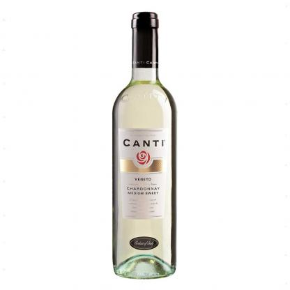 Вино Canti Chardonnay Veneto Medium Sweet белое полусладкое 0,75 л 11.5% Тихое вино в RUMKA. Тел: 067 173 0358. Доставка, гарантия, лучшие цены!